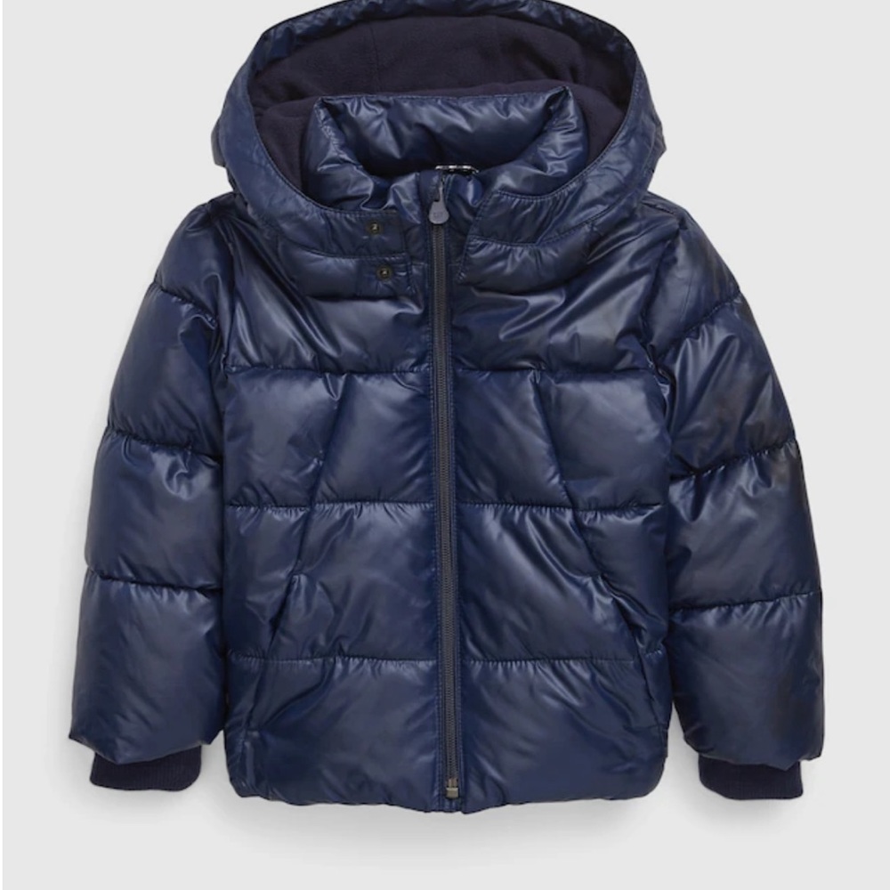 GAP Navy Puffer Coat Toddler Boys or Girls 4T 5T New NWT Jacket